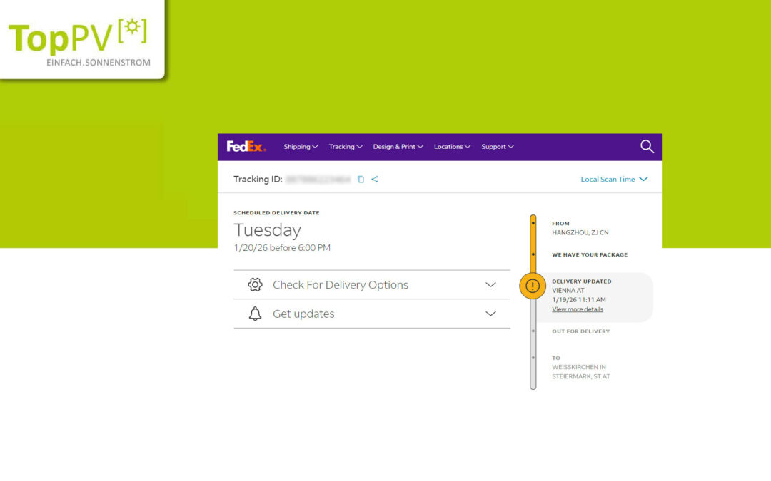 Direkt aus China! Die nächste Lieferung / Schachtel mit einem wirklichen Top Produkt zum Testen.